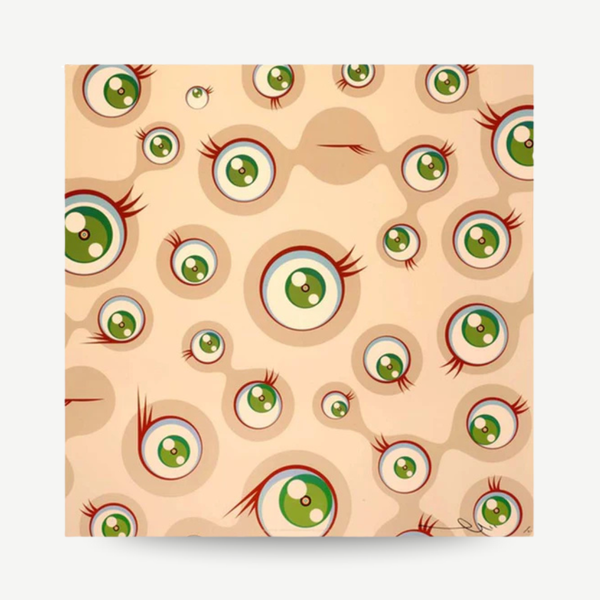 Takashi Murakami - Jellyfish Eyes - Creme