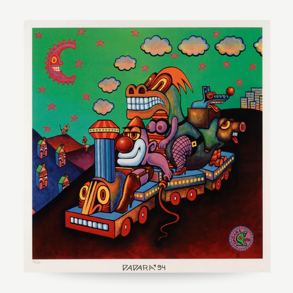 Hand-signed art prints, original artwork, and limited edition pieces displayed together, showcasing authentic, collectible fine art Dadara Print
