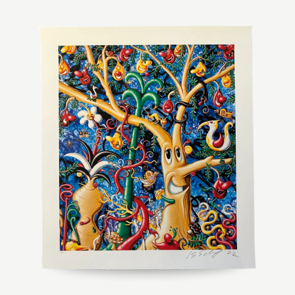 Kenny Sharf signed print for sale