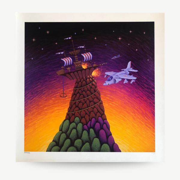 Hand-signed art prints, original artwork, and limited edition pieces displayed together, showcasing authentic, collectible fine art Dadara Print