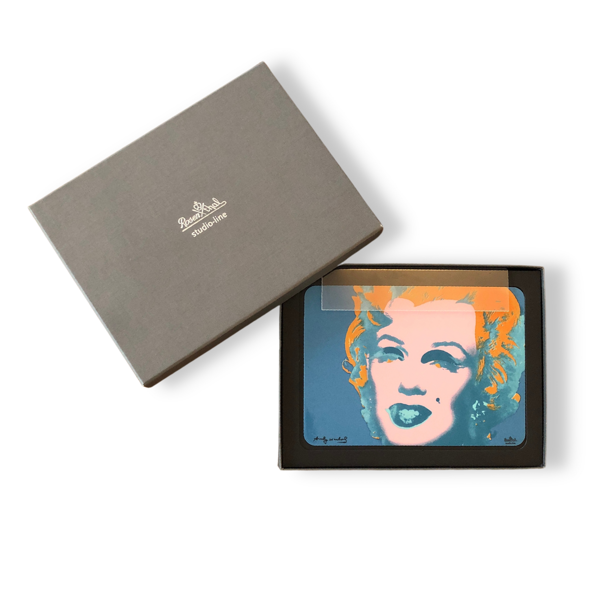 Marilyn Monroe Porcelain Postcard by Rosenthal