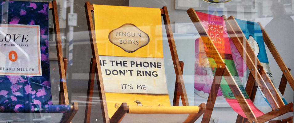Harland Miller Deckchairs at FAMOUS!