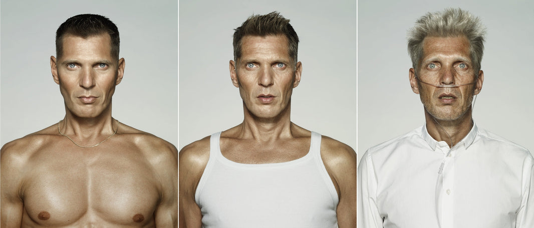 Erwin Olaf self portrait tryptic 