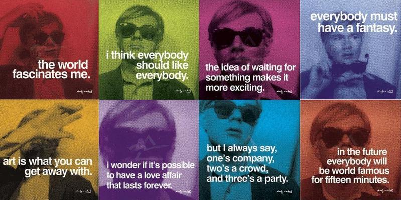 Andy Warhol Special bei FAMOUS