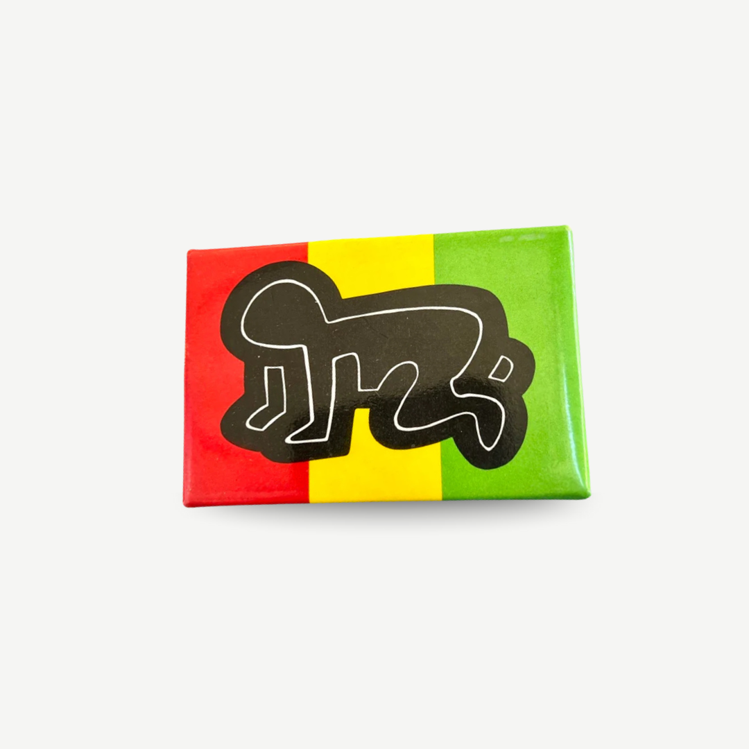 Keith Haring - Original Button aus dem New York Pop Shop