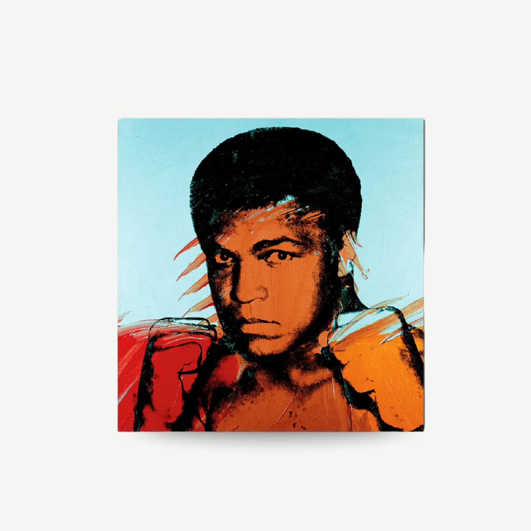 Andy Warhol - Muhammad Ali sticker