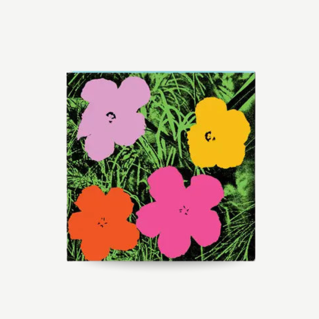 Andy Warhol - Blumenaufkleber