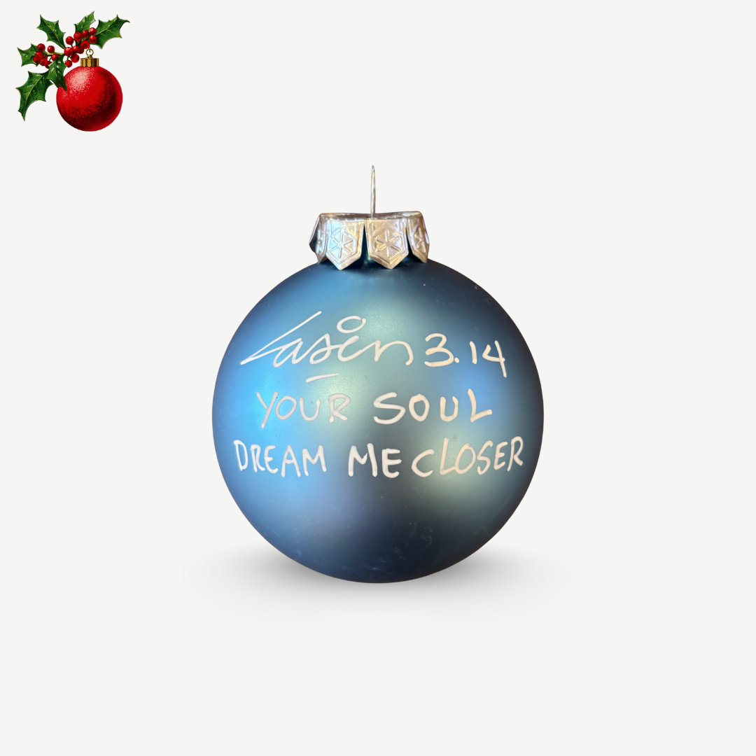 Laser 3.14 - Boule de Noël unique signée