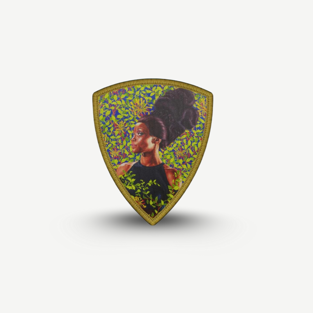 Kehinde Wiley - Grace Shield triangular patch