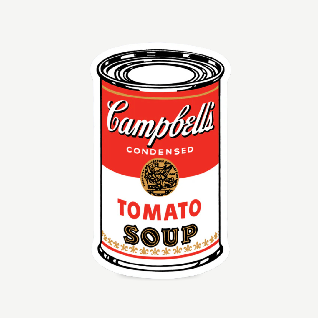 Andy Warhol - Large Campbell's Soup sticker