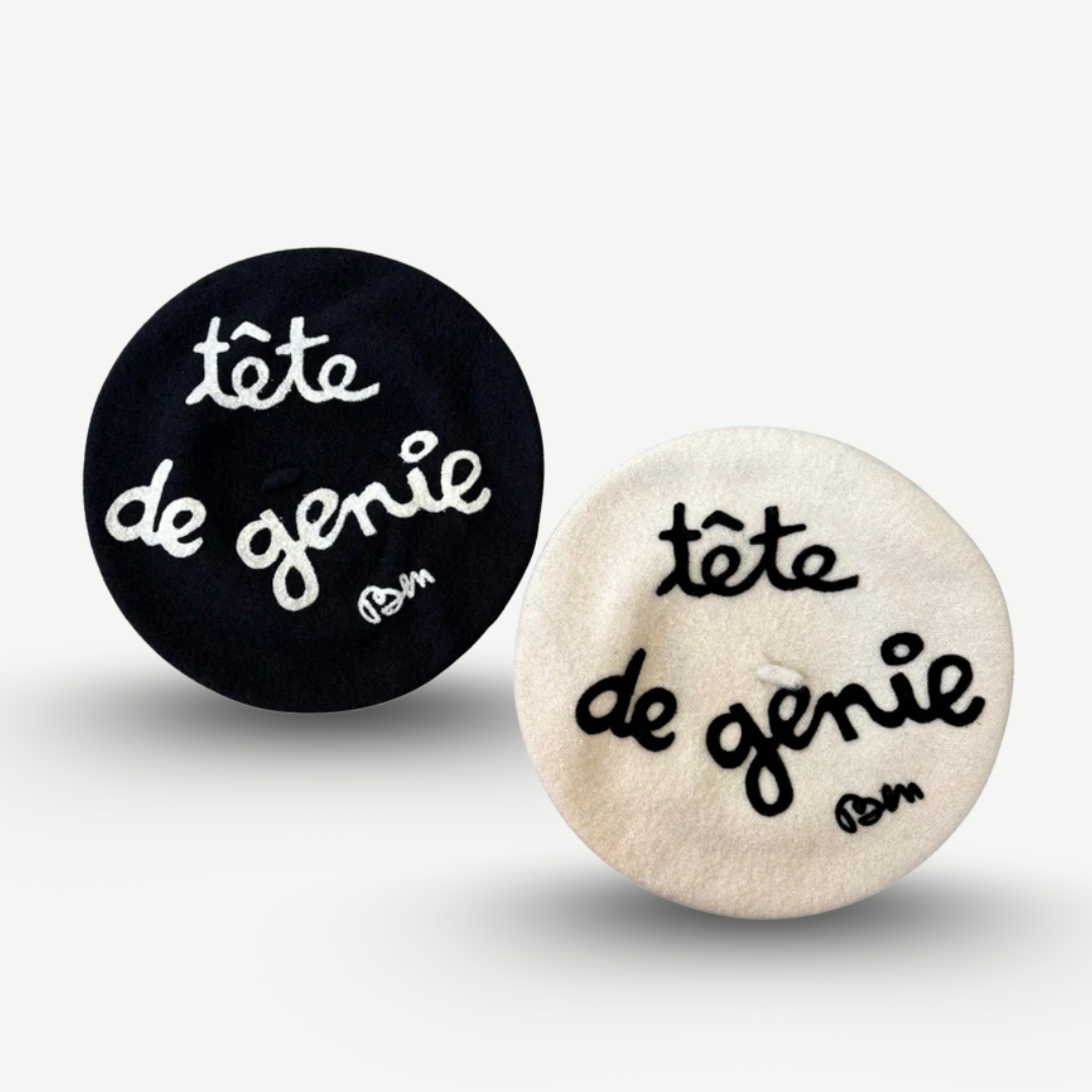 Ben Vautier - Tête de Genie Berets