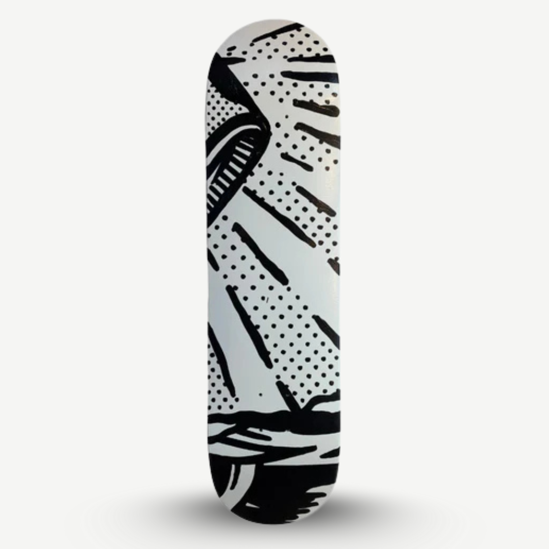 Joshua Vides  - Hand Painted Skate Deck