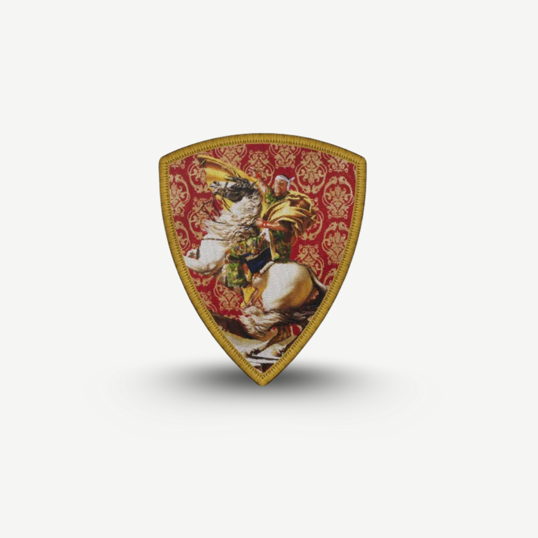 Kehinde Wiley - Napoleon Leading the Army over the Alps Shield patch