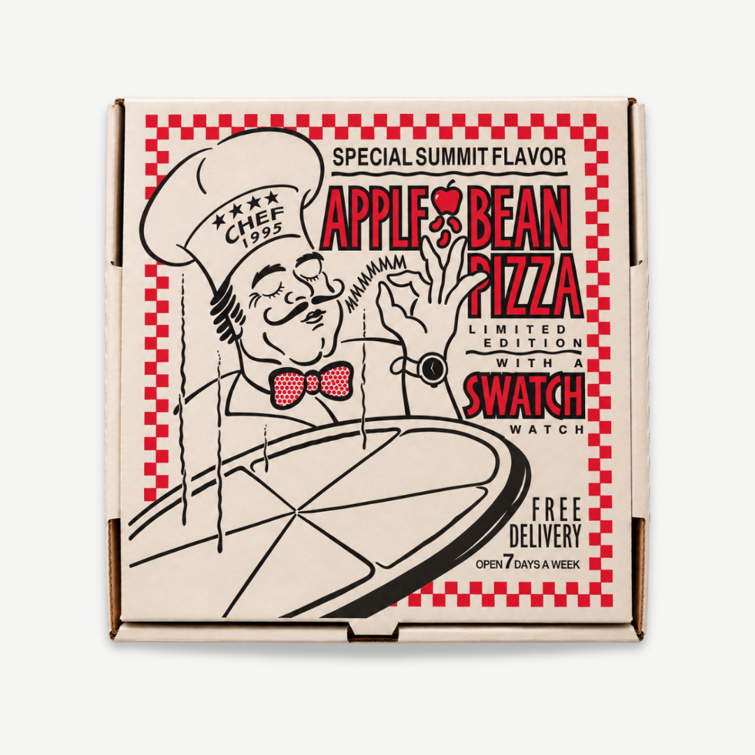 Swatch - Pizza Box / Rapp-er GG134PACK