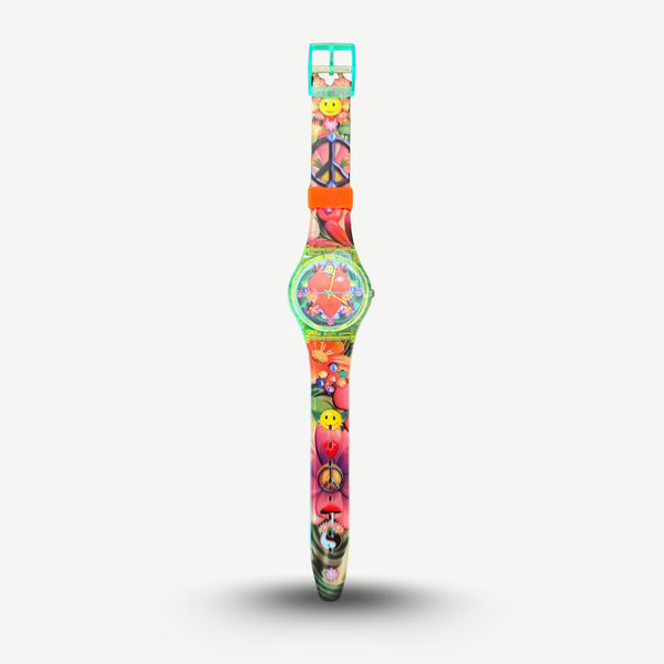 Micha Klein - Peace and Happiness Signed Swatch