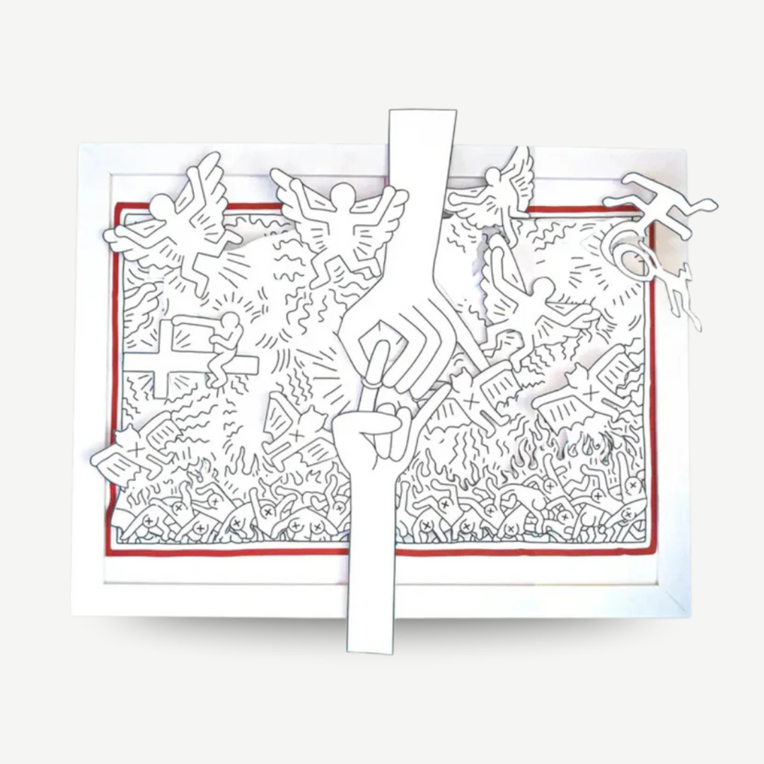 Keith Haring - The Marriage of Heaven and Hell Pop Up Poster