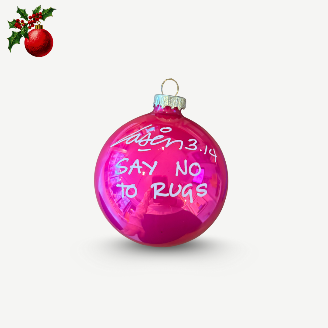 Laser 3.14 - Boule de Noël unique signée