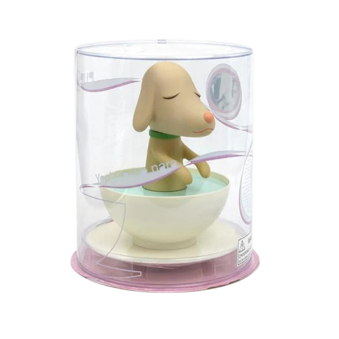 Pup Cup by Japanese artist Yoshitomo Nara , kinetic art multiple released in 2003 in original packaging