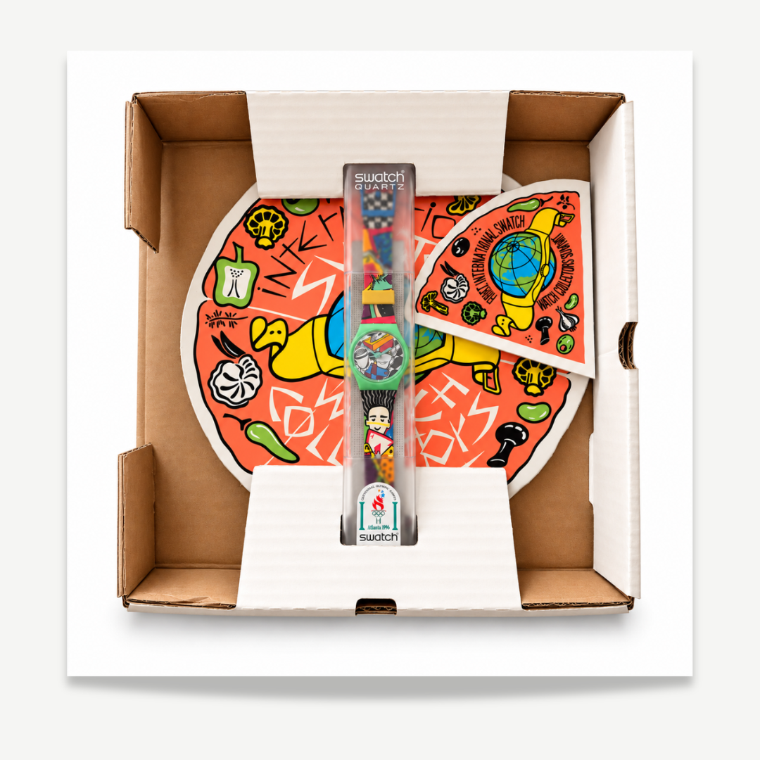 Swatch - Pizza Box / Rapp-er GG134PACK