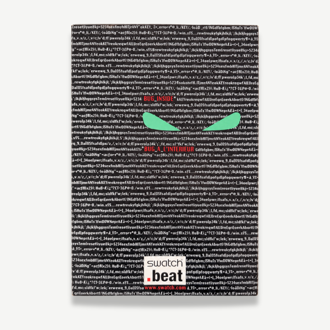 Swatch Beat - Still Working SQZ103. Millennium Bug Edition