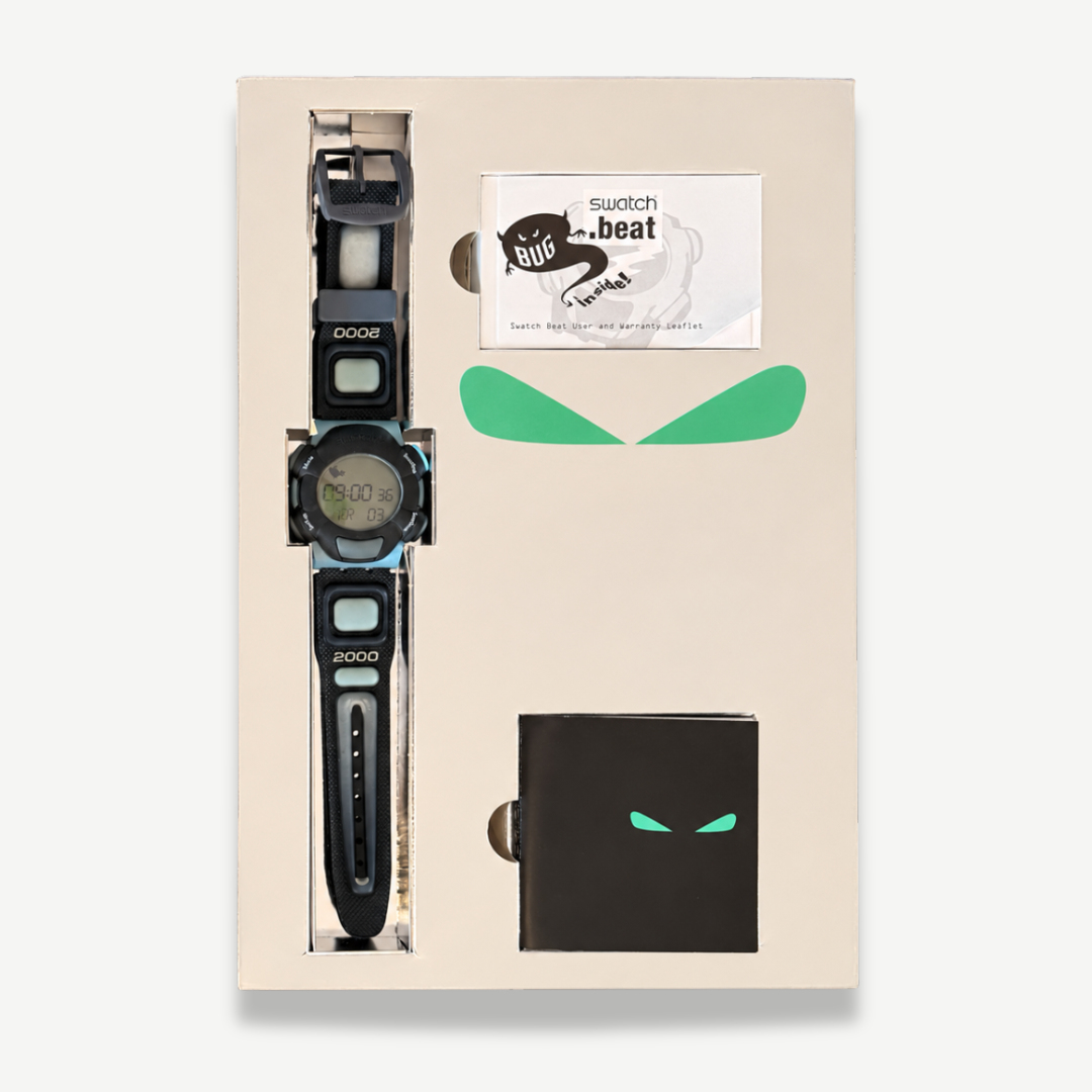 Swatch Beat - Still Working SQZ103. Millennium Bug Edition