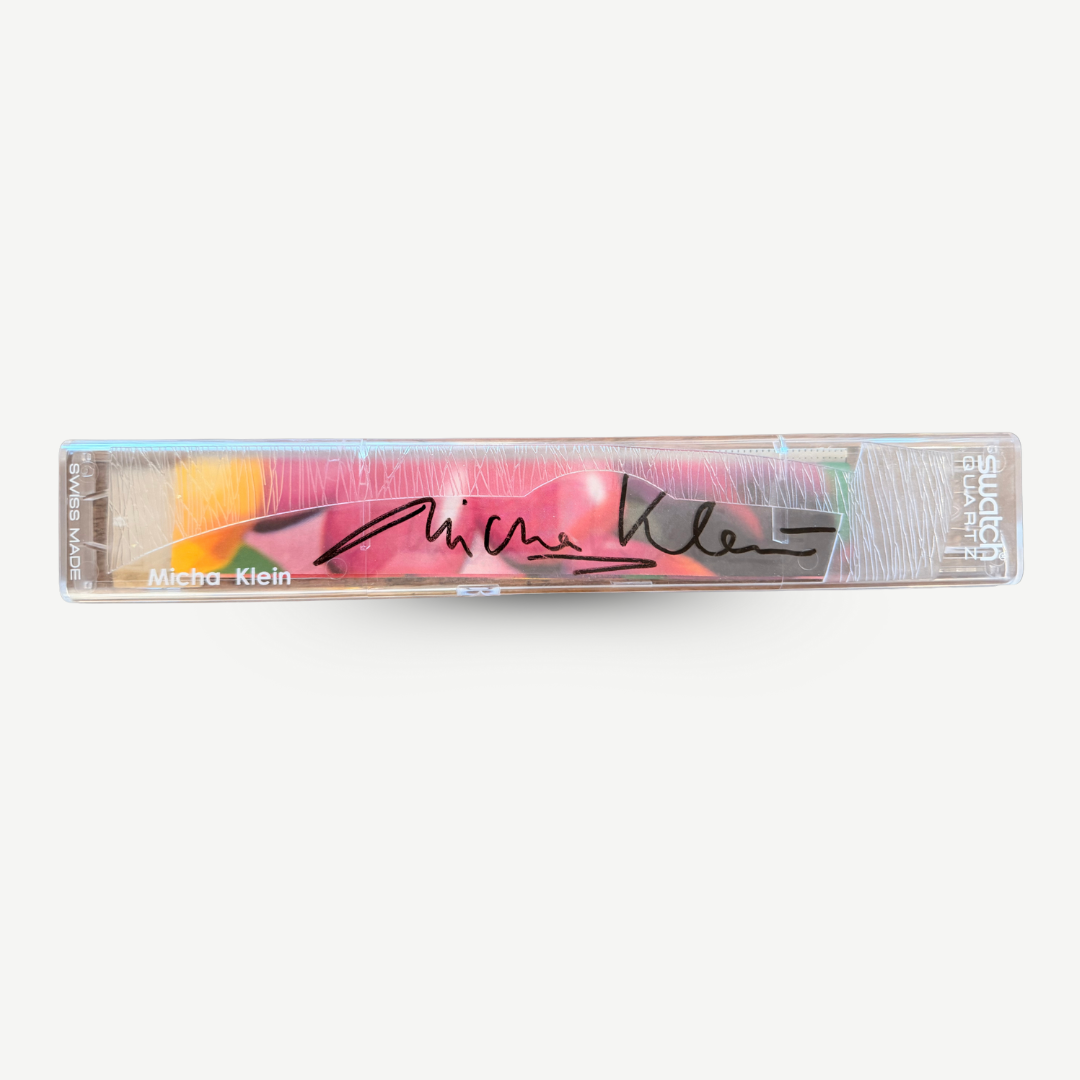 Micha Klein - Peace and Happiness Signed Swatch