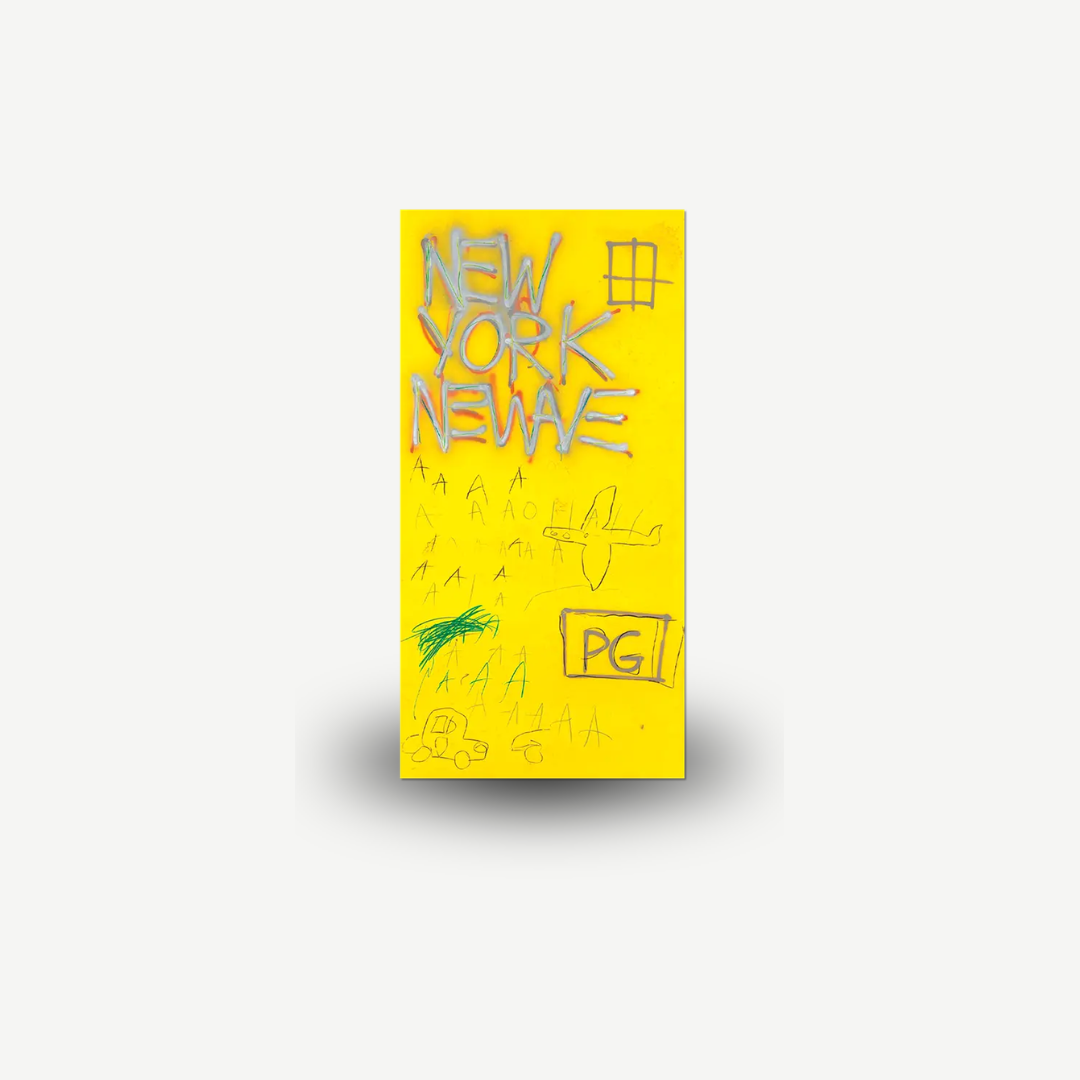 Jean Michel Basquiat - New York/New Wave Sticker
