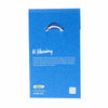 Blue packaging with 'K.Haring' branding on a white background