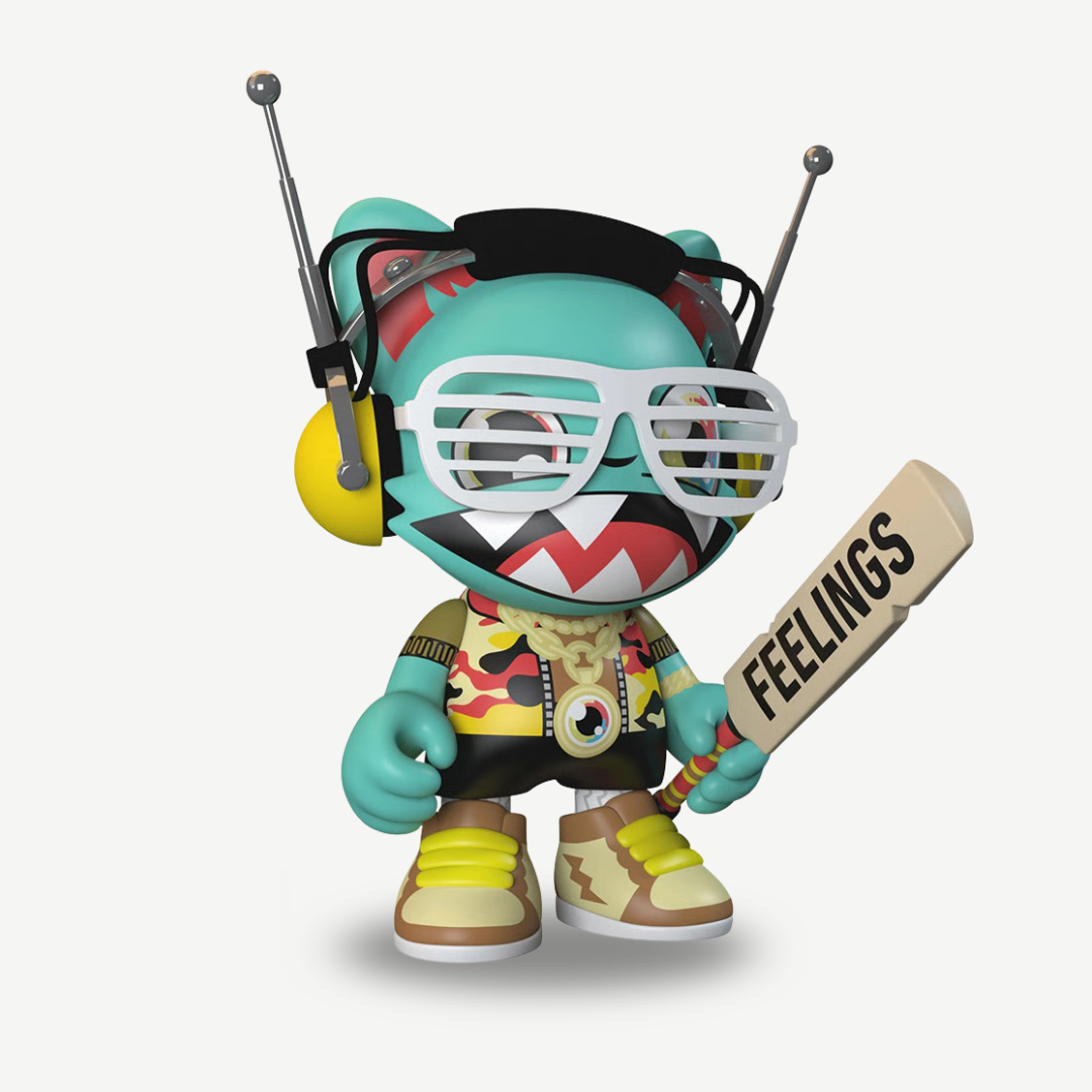 Superplastic rare art toy collectible,  limited edition vinyl designer figure for sale