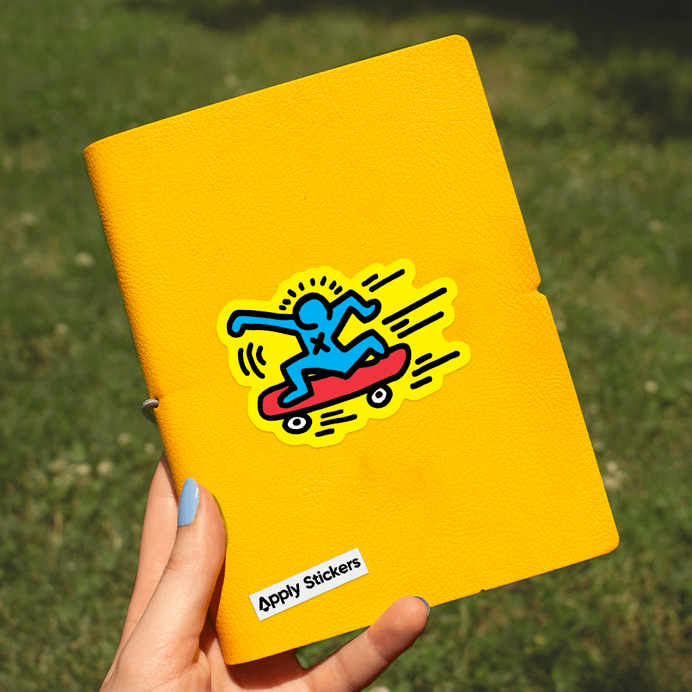 Keith Haring - Skater Sticker