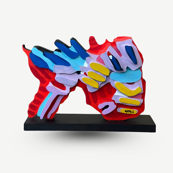 Original signed Karel Appel sculpture in vibrant COBRA style. From a limited edition of 499. Shop now.