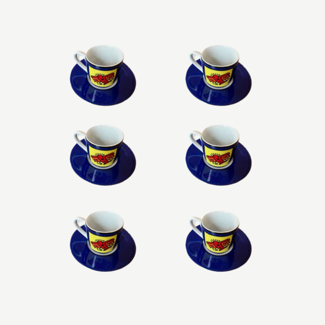 Keith Haring x Könitz - Set of 6 Espresso Cups