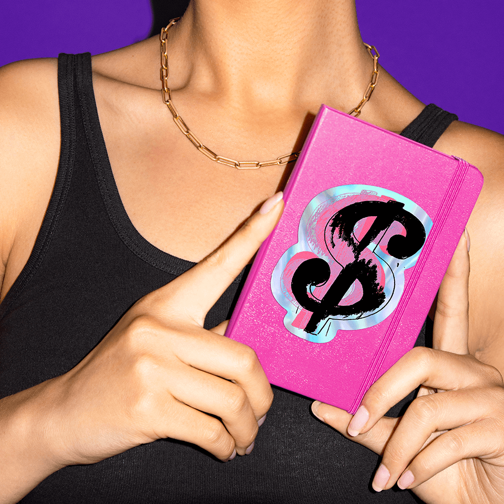 Andy Warhol - Dollar Sign Sticker
