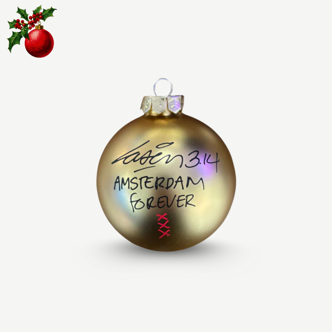 Laser 3.14 - Boule de Noël unique signée