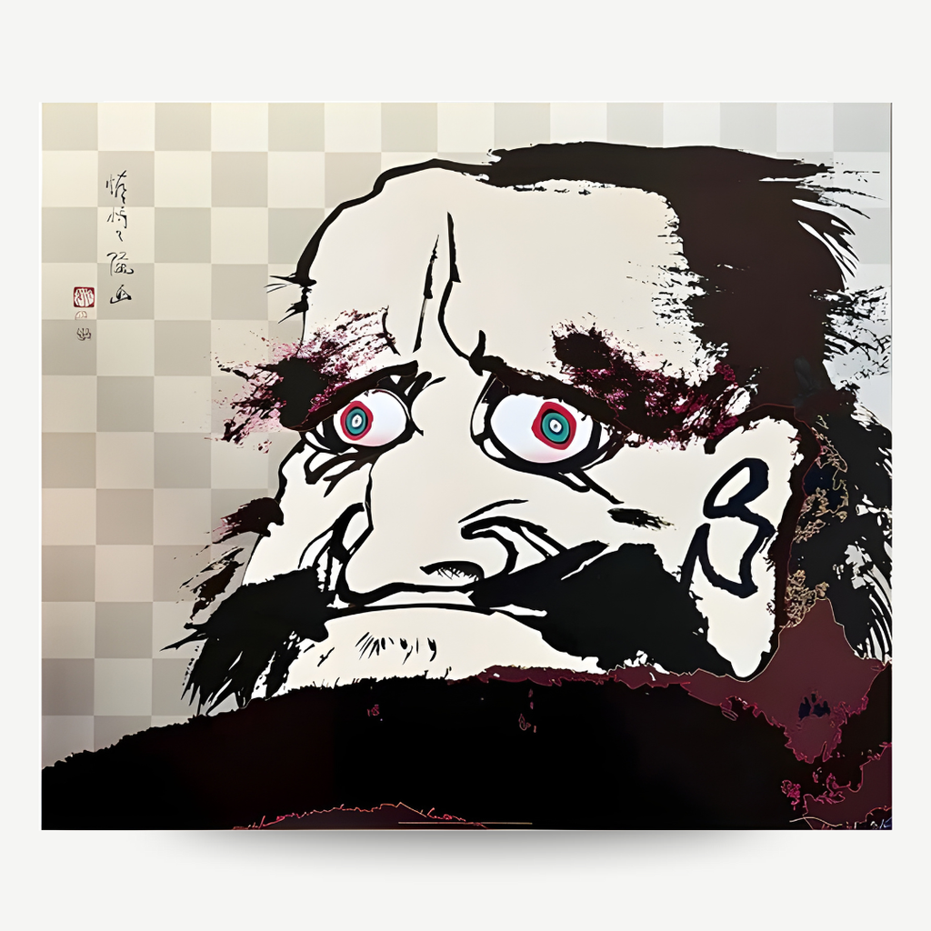 Takashi Murakami - I Open Wide My Eyes But See No Scenery. I Fix My Gaze Upon My Heart