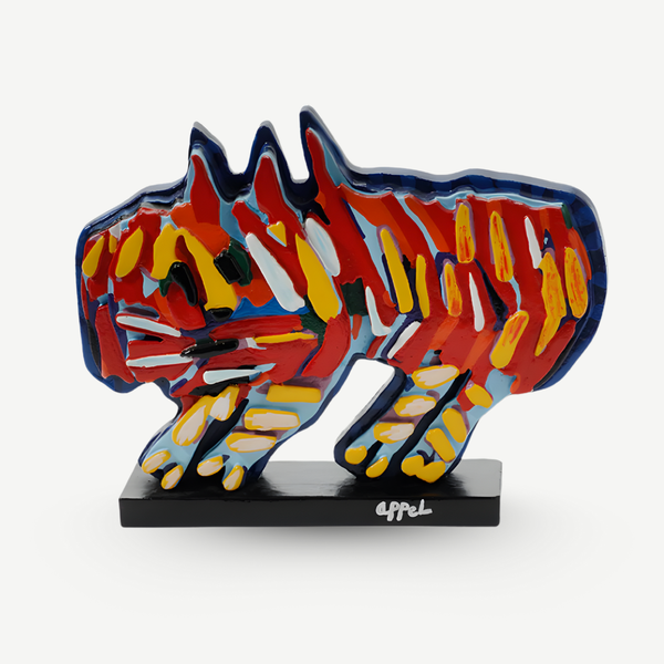 Original signed Karel Appel sculpture in vibrant COBRA style. From a limited edition of 499. Shop now.