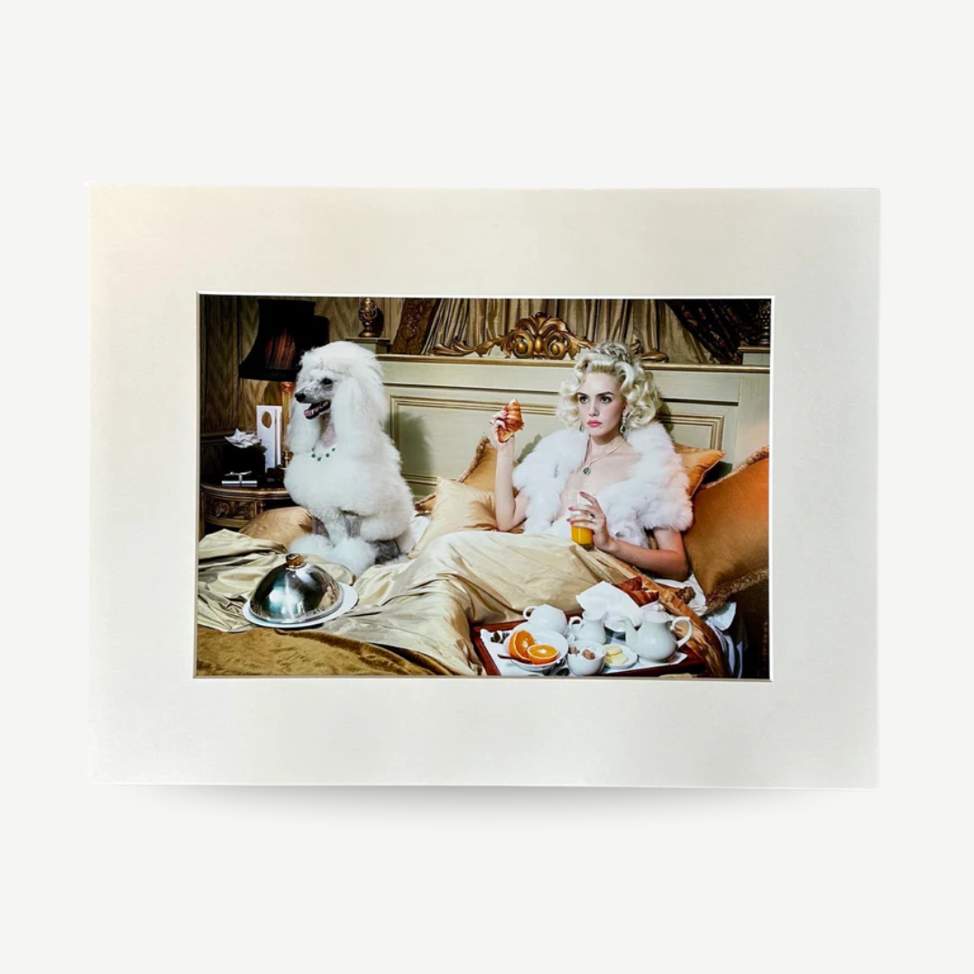 Miles Aldridge - Lady with dog