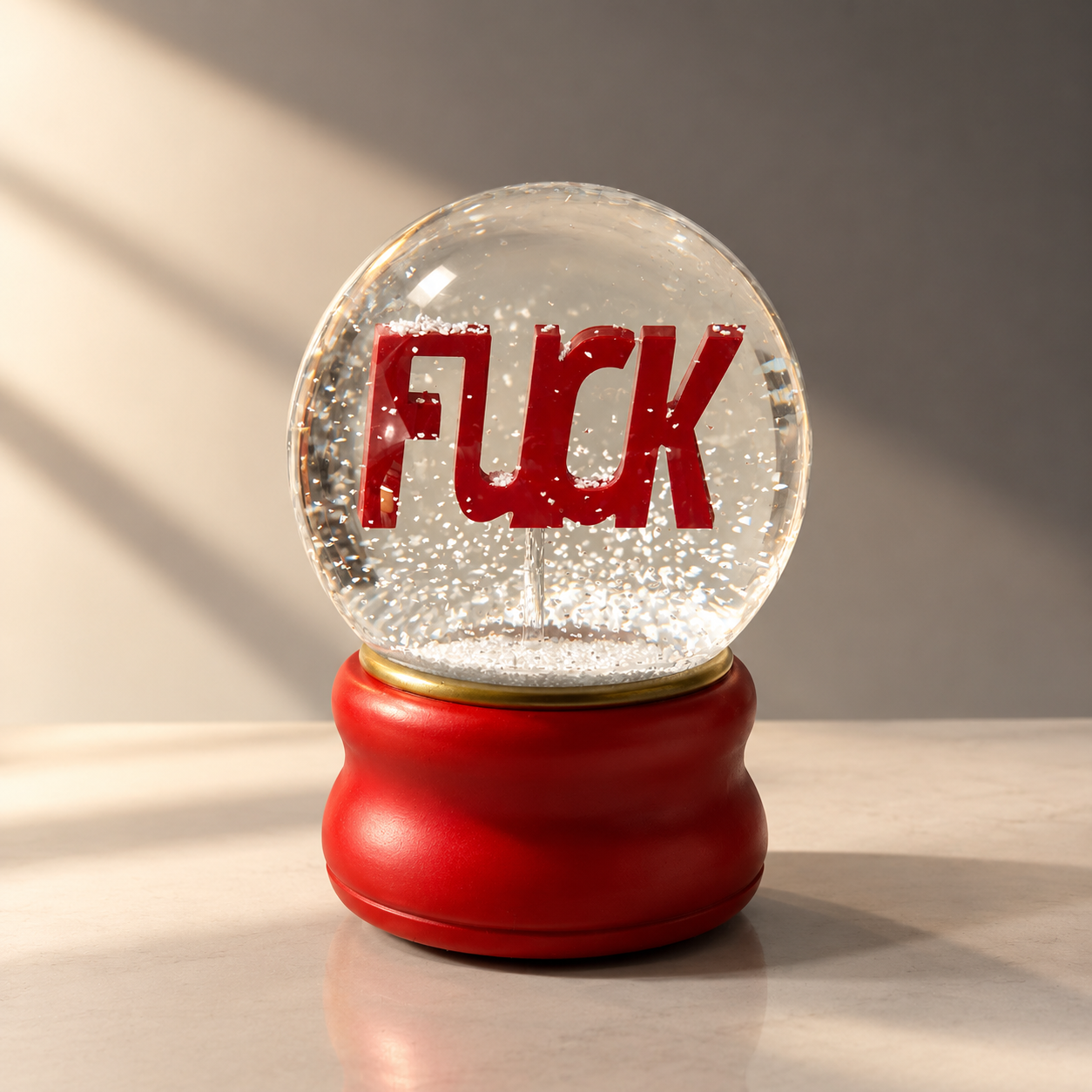 LigoranoReese - Boule à neige F*CK