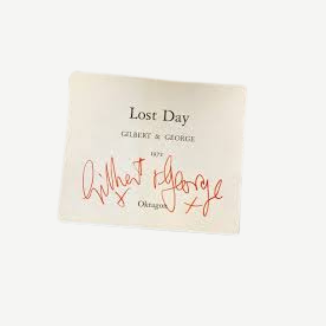 Gilbert & George - Lost Day Flip-book (Signed)