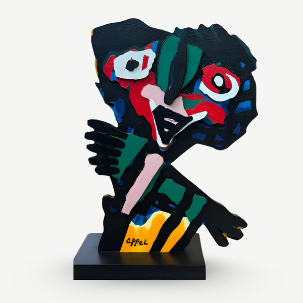Original signed Karel Appel sculpture in vibrant COBRA style. From a limited edition of 60. Shop now.