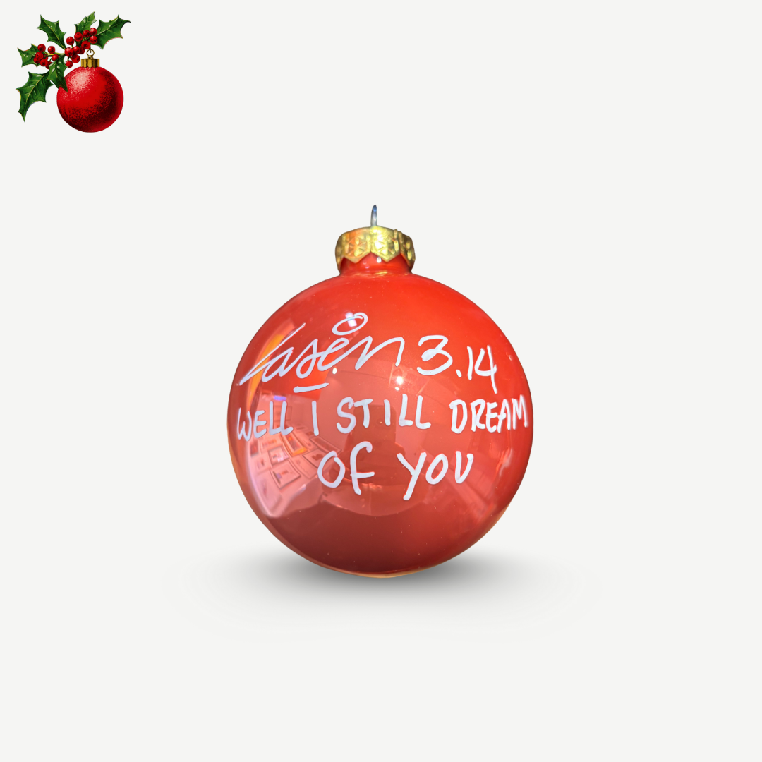 Laser 3.14 - Boule de Noël unique signée