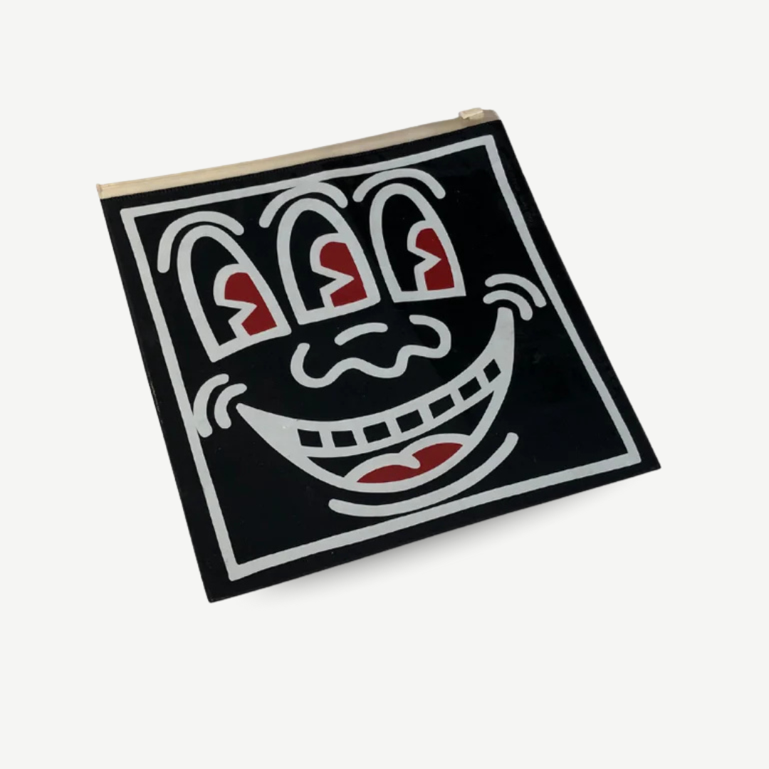 Keith Haring - Pop Shop Kulturbeutel mit strahlender Babyzeichnung