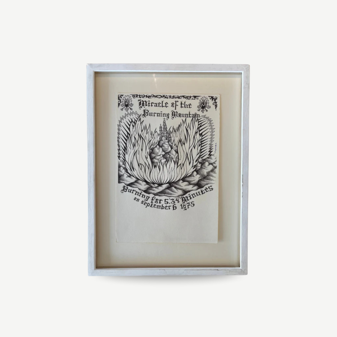 Dadara - Miracle of the Burning Mountain (Original Drawing)