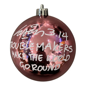Laser 3.14 - Unique Christmas Ball Signed