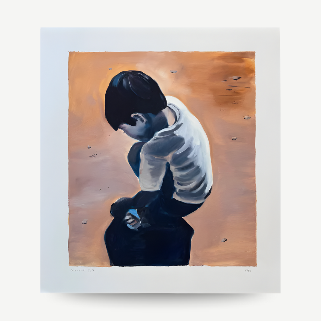 Hand-signed art prints, original artwork, and limited edition pieces displayed together, showcasing authentic, collectible fine art Chantal Spit