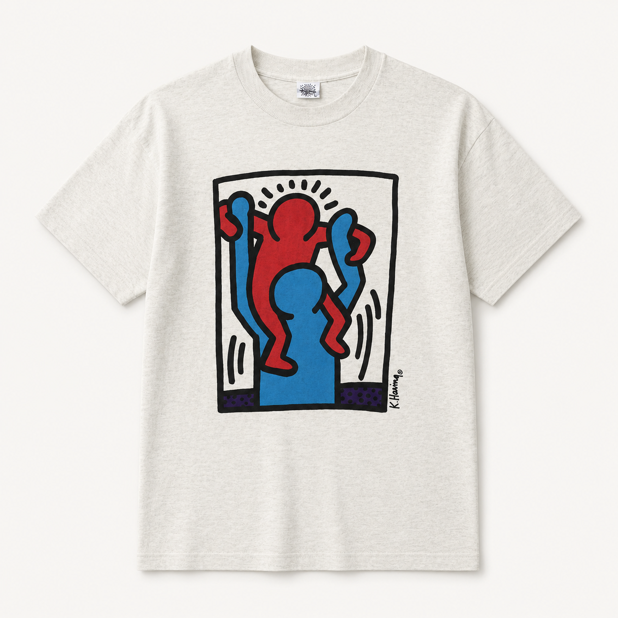 Keith Haring - T-shirt vintage de New York Pop Shop