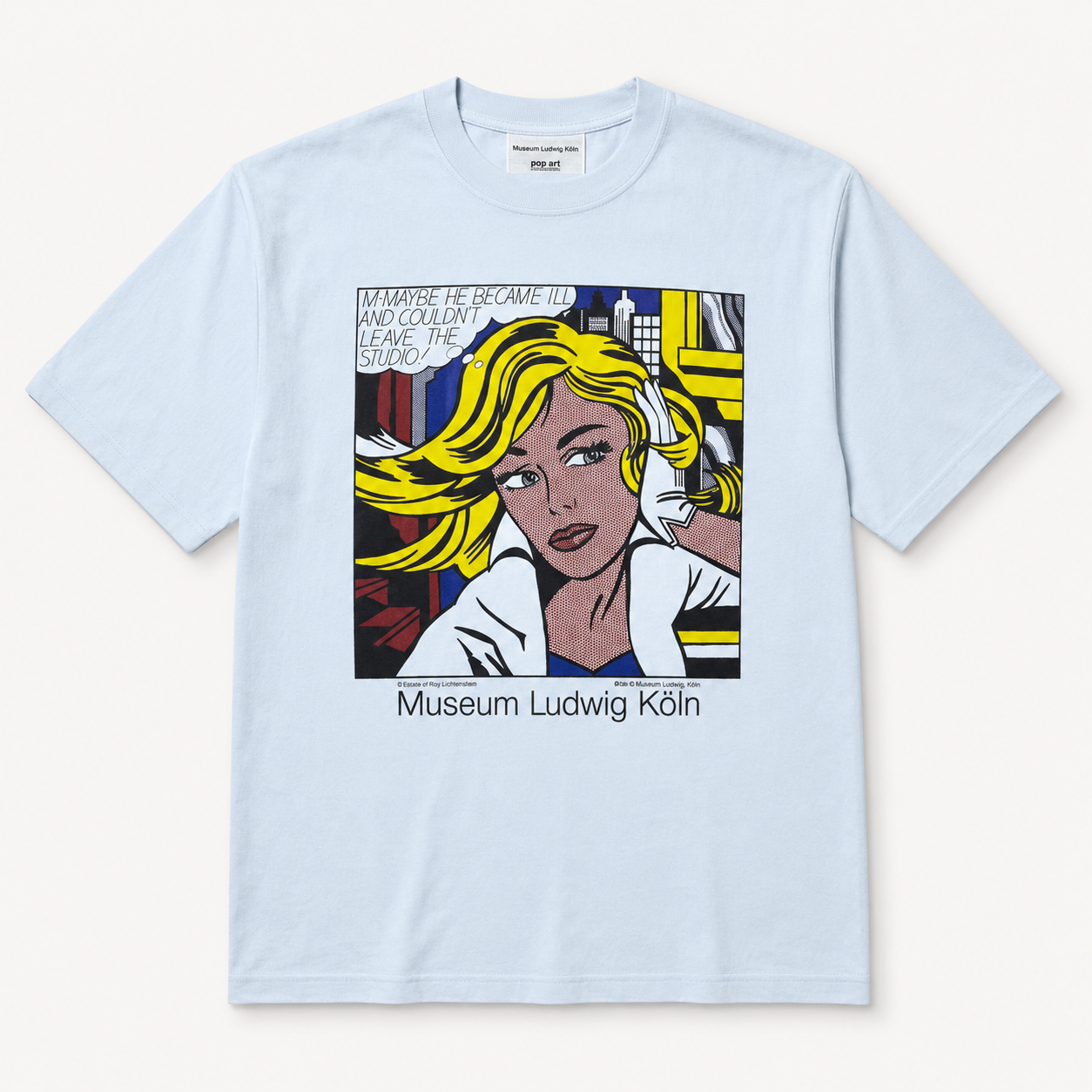 Roy Lichtenstein - Vintage Te Neues "M-Maybe" T-Shirt