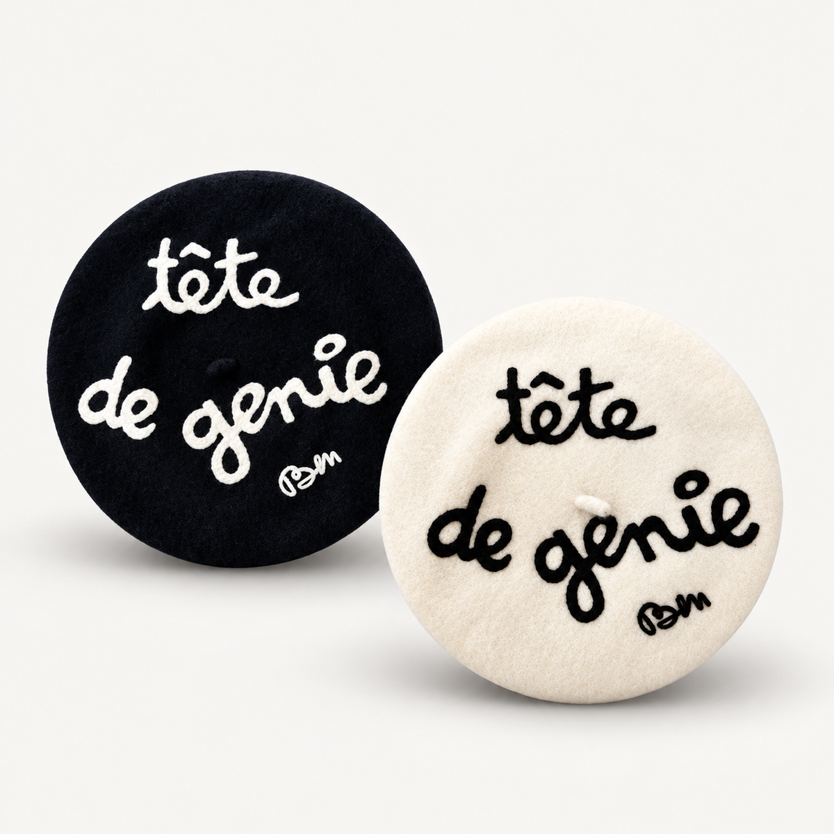 Bérets Ben Vautier Tête de Génie
