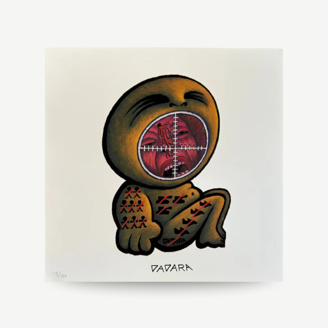 Signed dadara baby print for sale