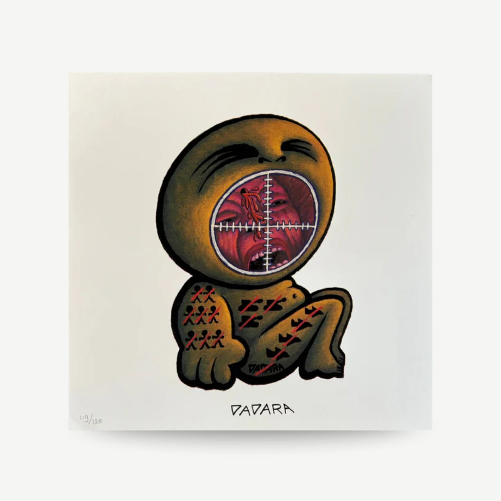 Signed dadara baby print for sale